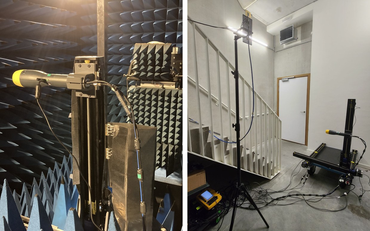 The anechoic room and the stairwell